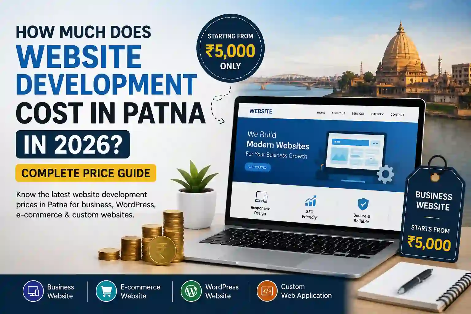 How Much Does Website Development Cost in Patna in 2026?